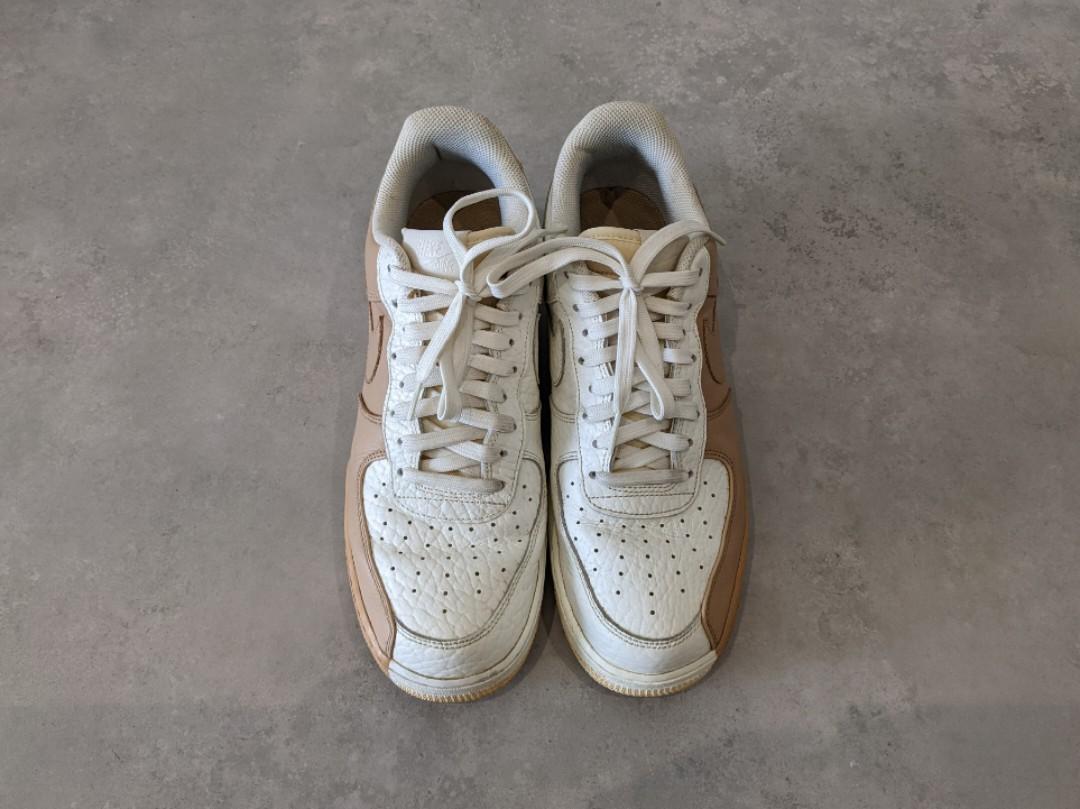 Nike air force 1 low split white tan outlet