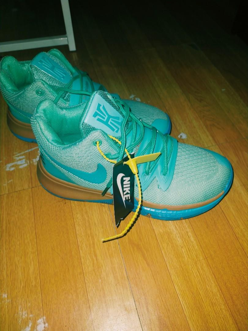 Foot locker kyrie 5 squidward sale
