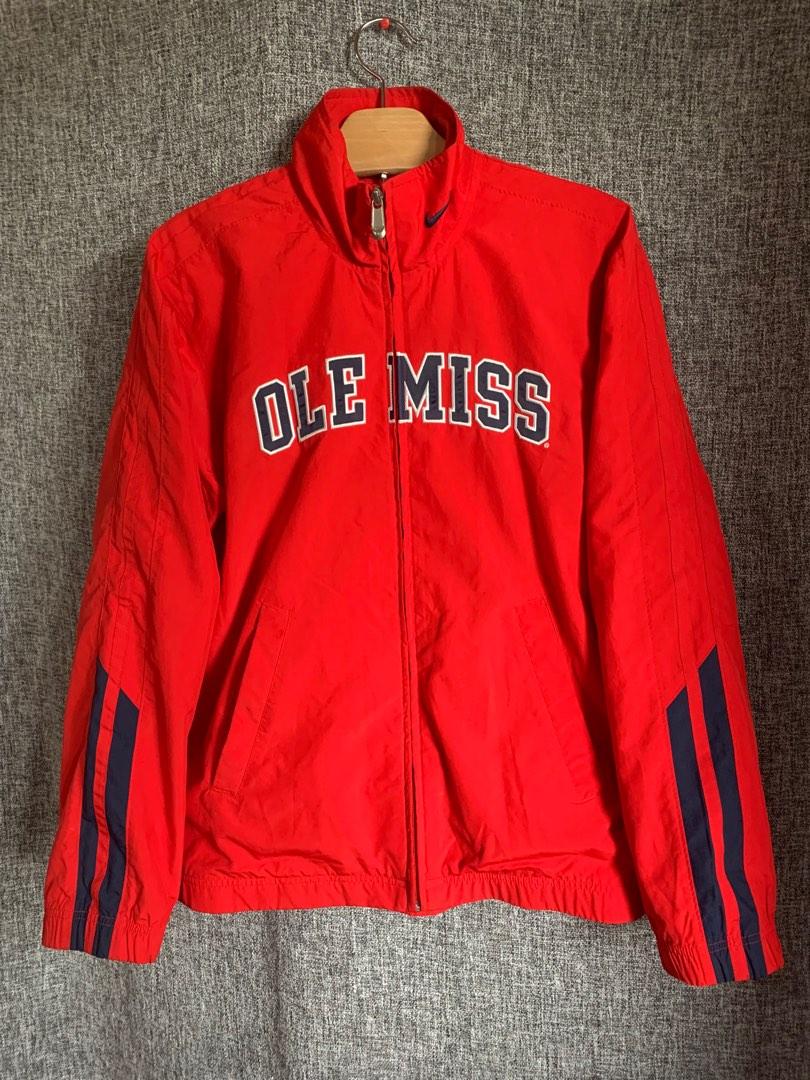 Nike Team Ole Miss Red Jacket, Men's 