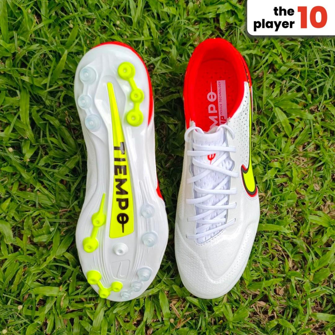 nike tiempo legend red white