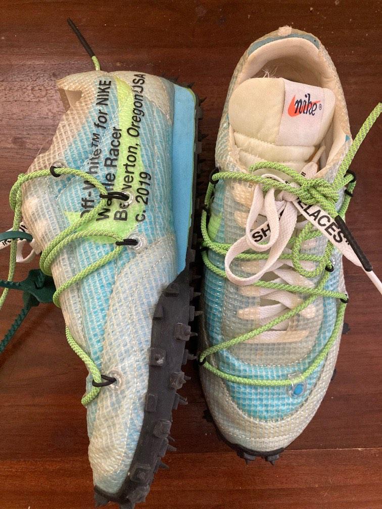 nike waffle x off white