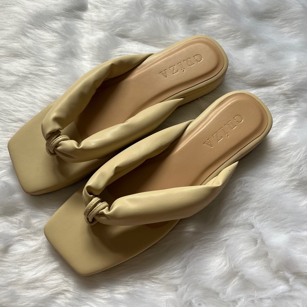 new look nude sandals