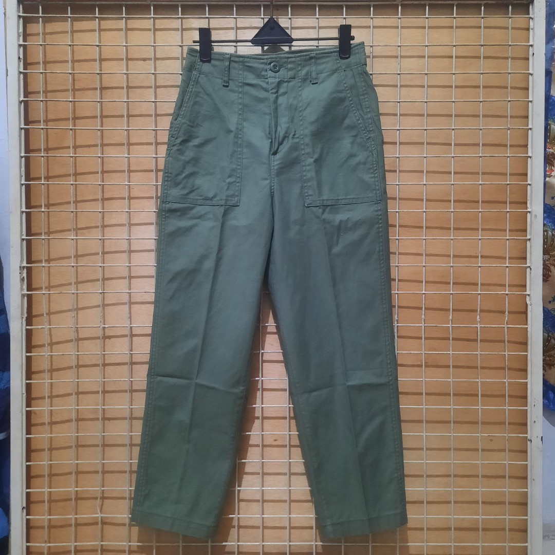 OG-107 fatigue pants by uniqlo, Men's Fashion, Men's Clothes, Bottoms ...