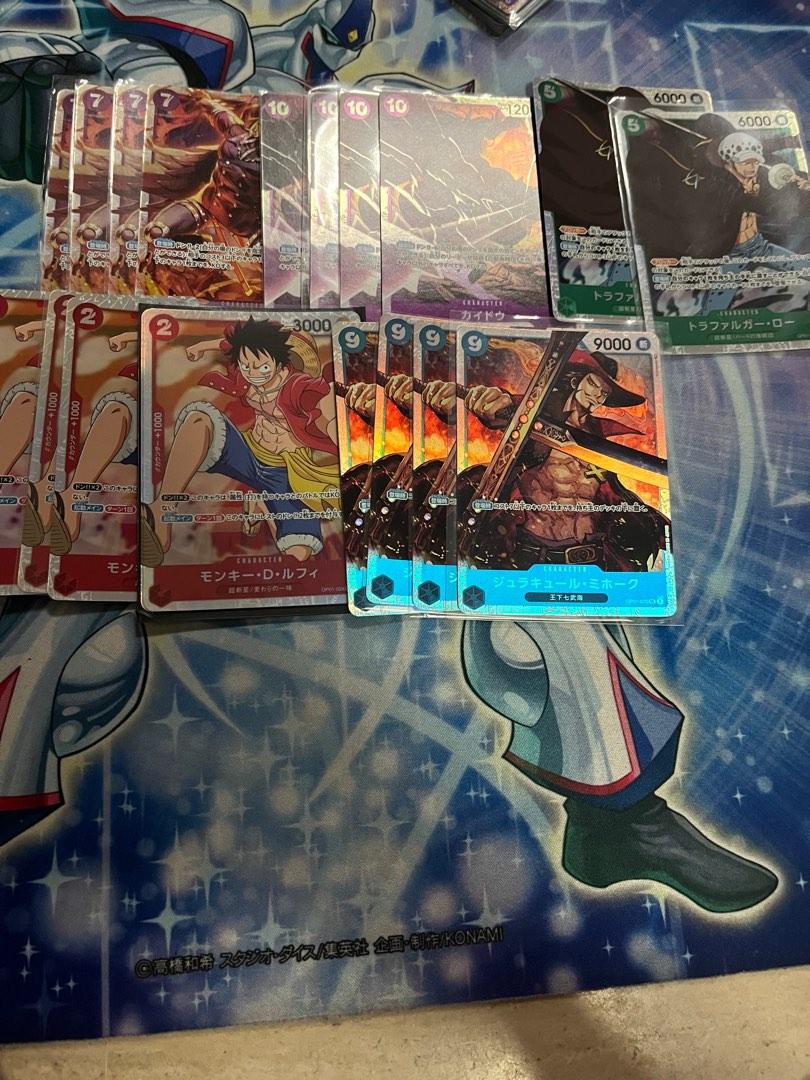 One piece card game romance dawn OP01,promos and decks, Hobbies & Toys