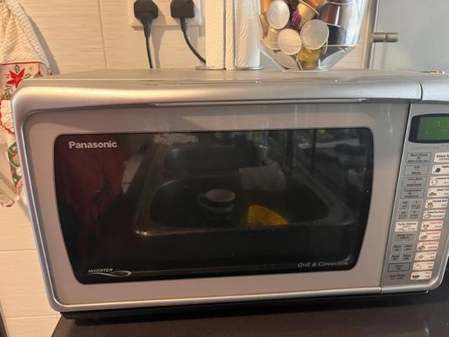 Panasonic Grill and Convection Microwave Oven - NN-C784MF - Grey, TV ...