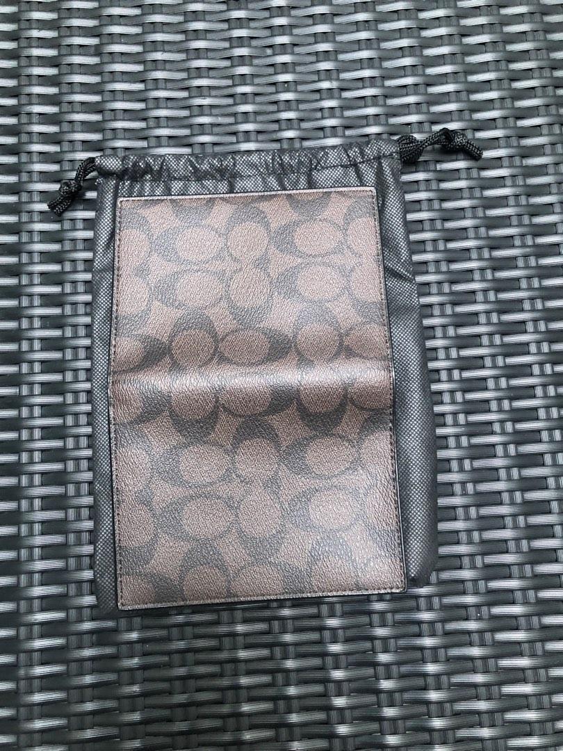 Passport Cover (Coach Signature Canvas), Men's Fashion, Watches