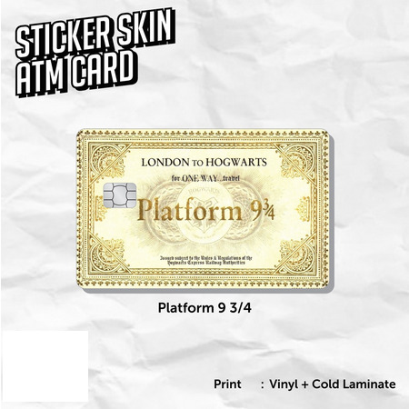 🥇 Vinyl and stickers harry potter platform 9 3/4 🥇