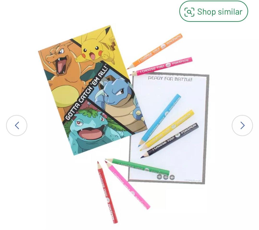 Pokemon art set, 興趣及遊戲, 手作＆自家設計, 文具及工藝 畫作及印刷品 Carousell