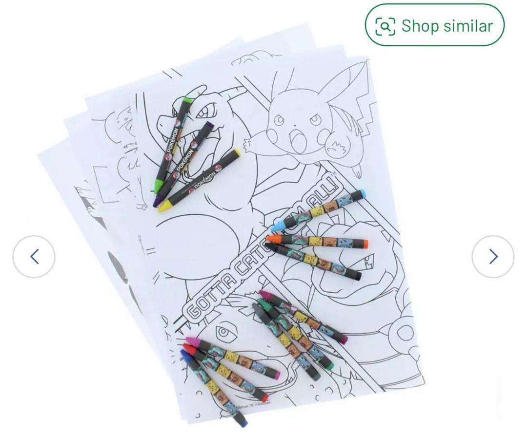 Pokemon art set, 興趣及遊戲, 手作＆自家設計, 文具及工藝 畫作及印刷品 Carousell