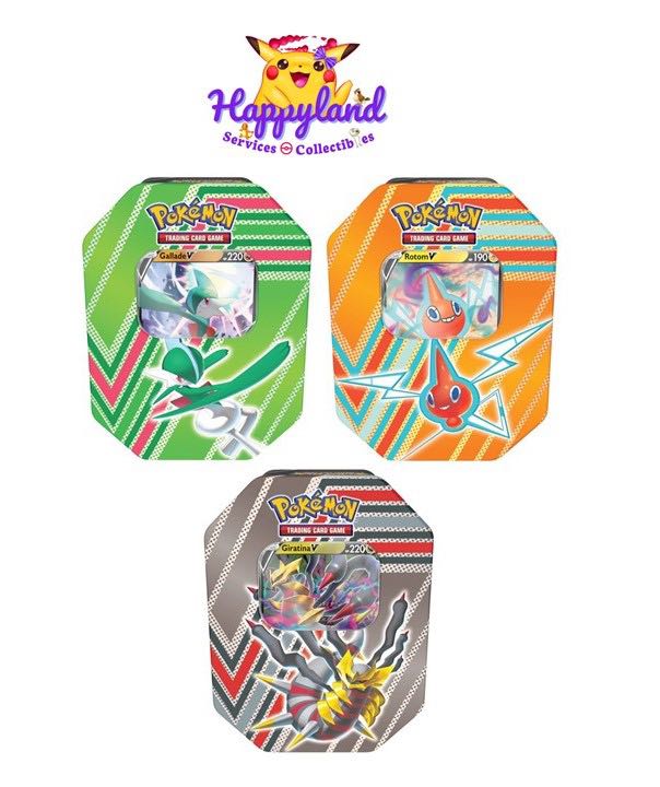 Pokémon TCG: Hidden Potential Tins - Gallade V/Giratina V/Rotom V