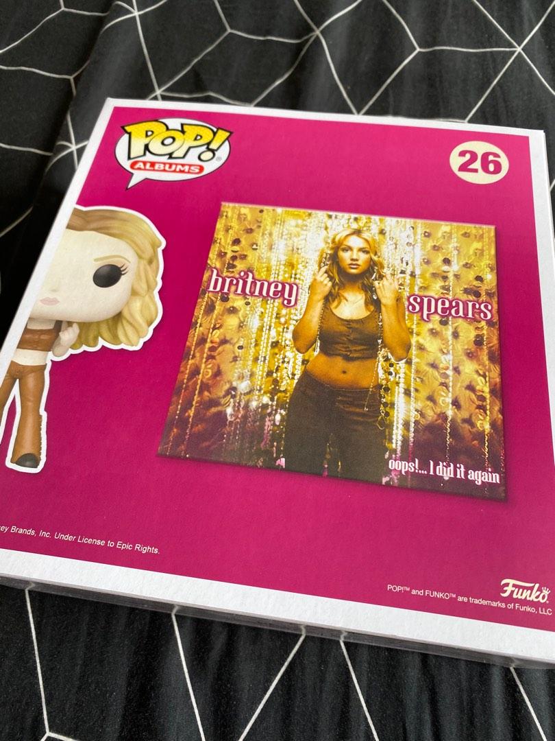 Funko Pop! Albums Britney Spears Oops I Did It Again #26 Walmart 2022  Exclusive