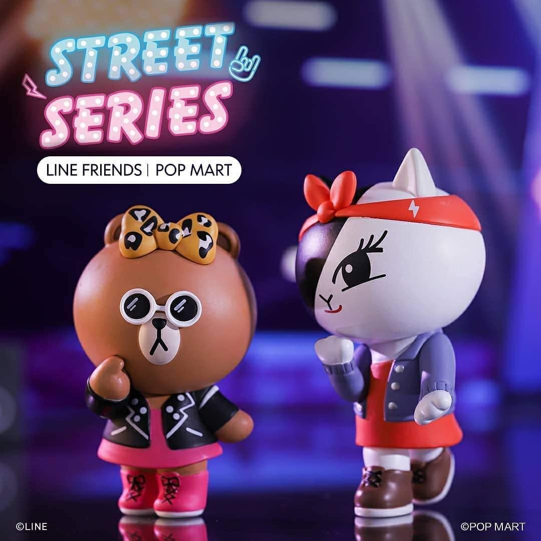 Popmart Line POPMART Line Friends Street Series, Hobbies & Toys, Toys & Games on ...