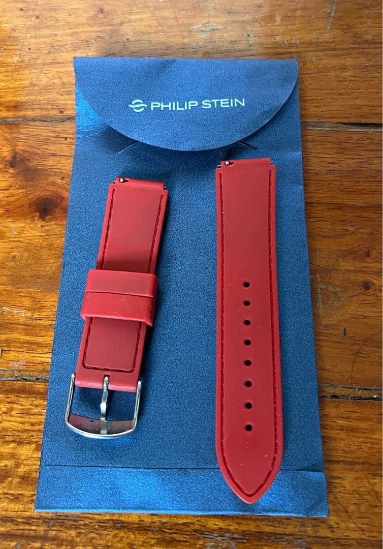 Philip stein sales rubber strap