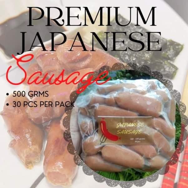 PREMIUM JAPANESE SAUSAGE, Food & Drinks, Chilled & Frozen Food on Carousell