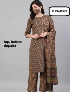Price is including postage to WM- Grey Long Sleeve Dupatta