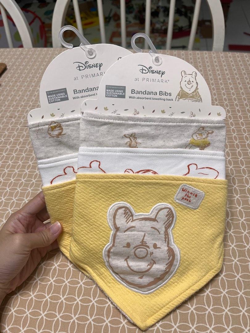 Primark Disney Winnie The Pooh Bandana Bibs, Babies & Kids, Babies