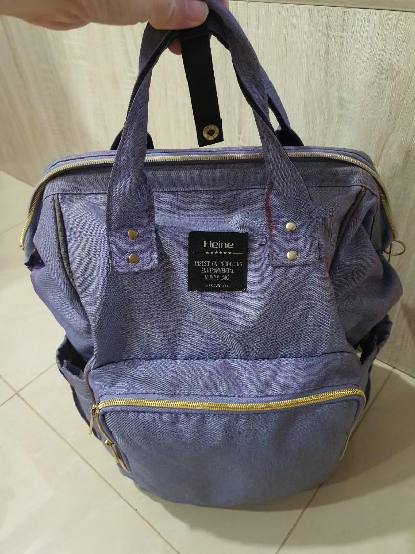 Culture in Nature Purple Multi-Function Diaper Backpack/Diaper Bag main image 0