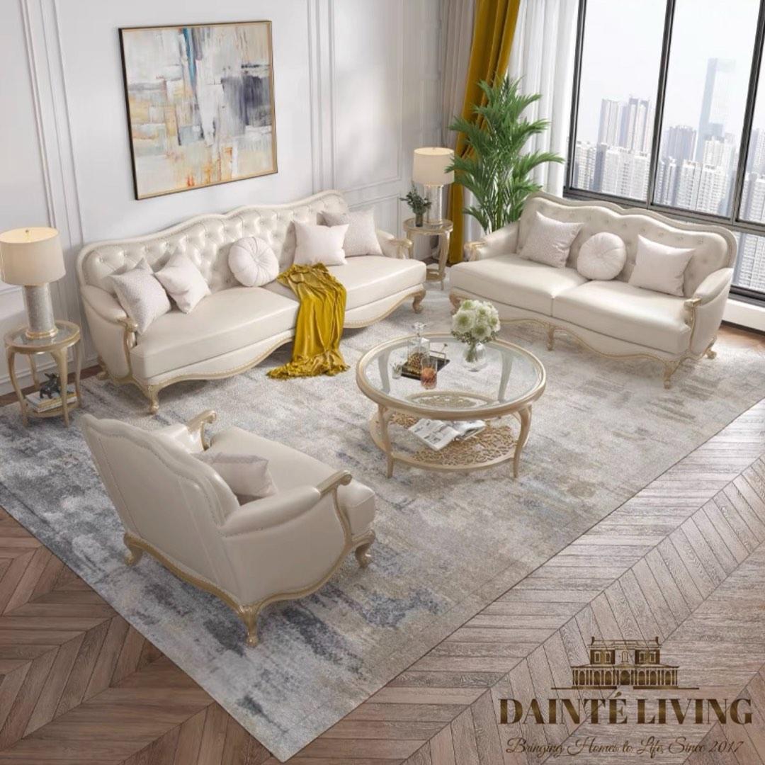 QUEENSLEY Victorian Sofa Set Bespoke, Furniture & Home Living