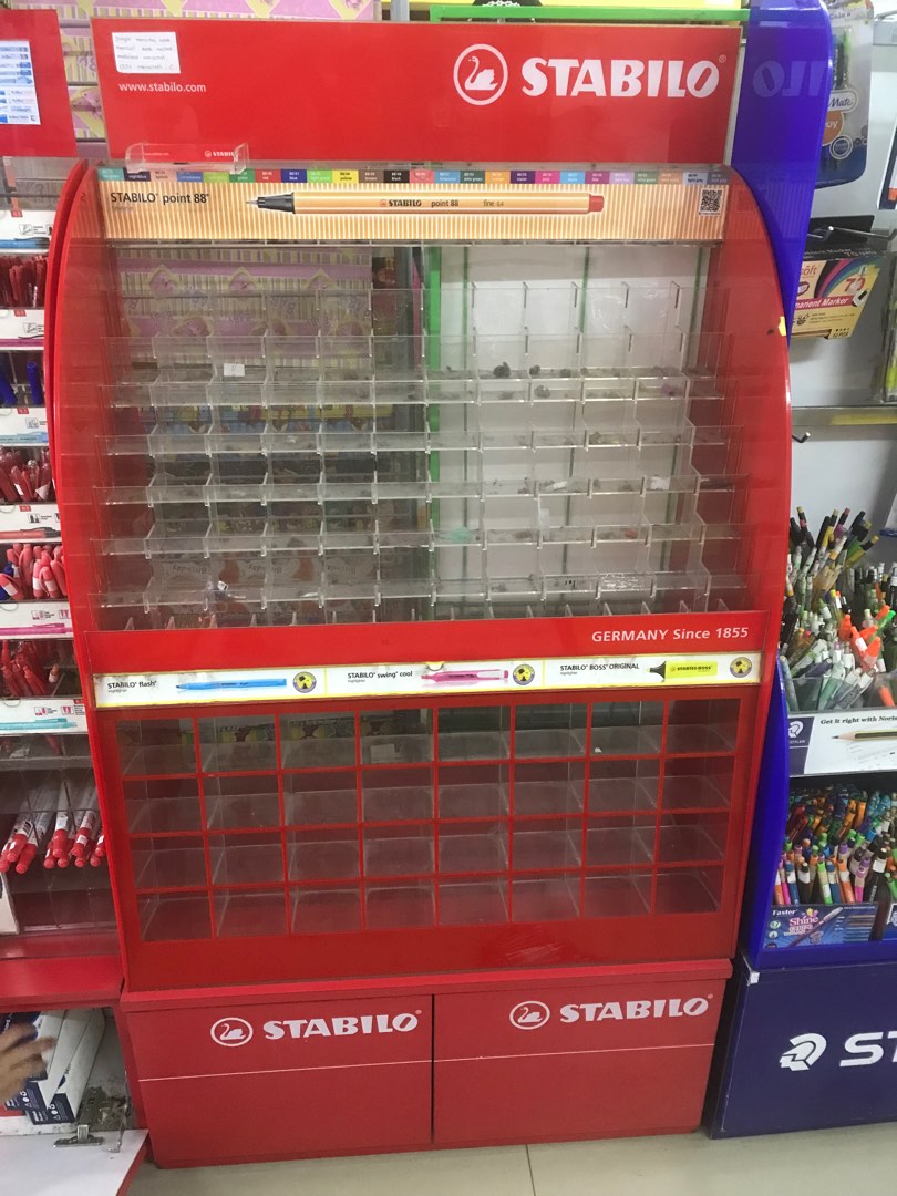 Rack Pen Display Acrylic Pen Rack (BIG), Furniture & Home Living