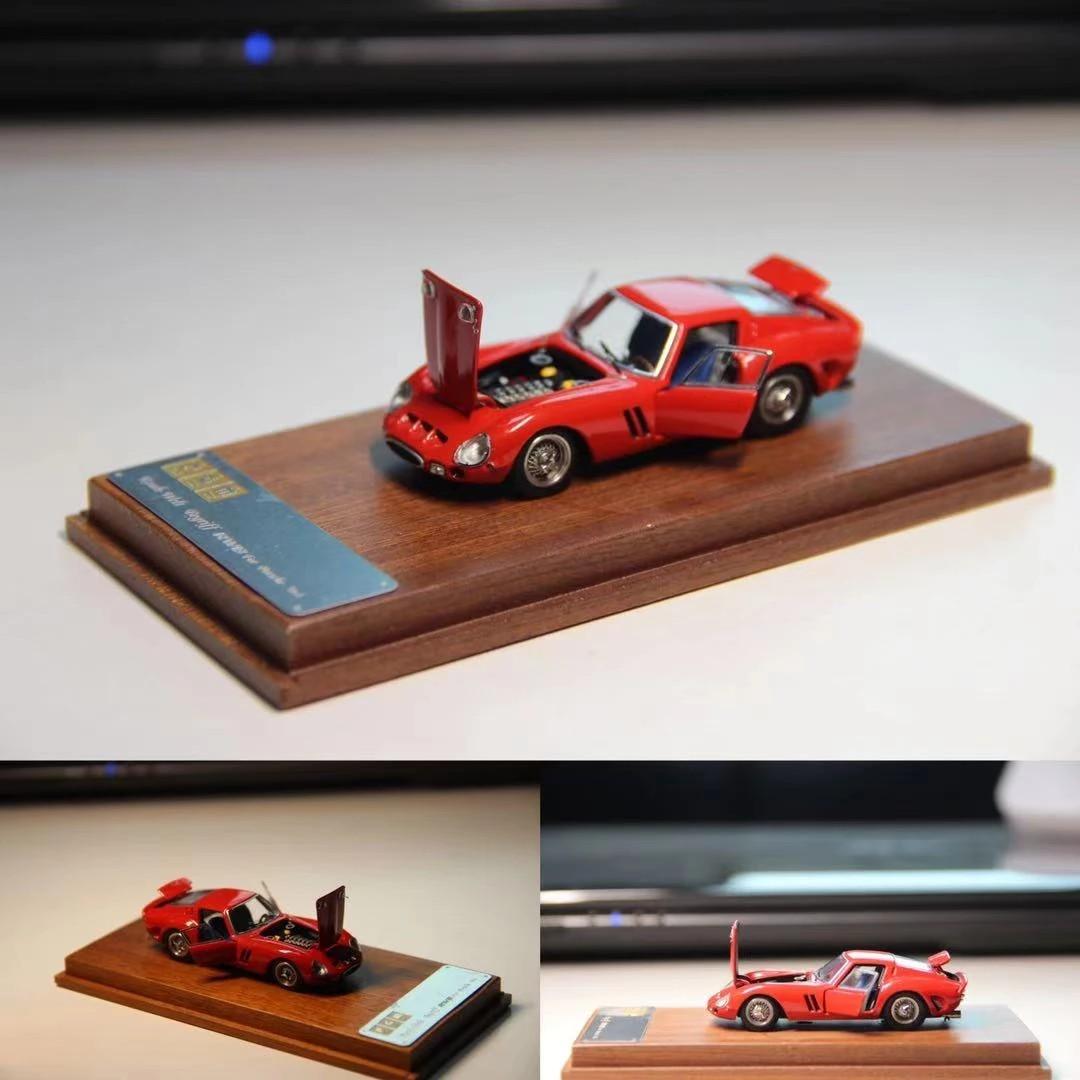 Ready Stock PGM 1/64 Ferrari 250 GTO Red, Hobbies & Toys
