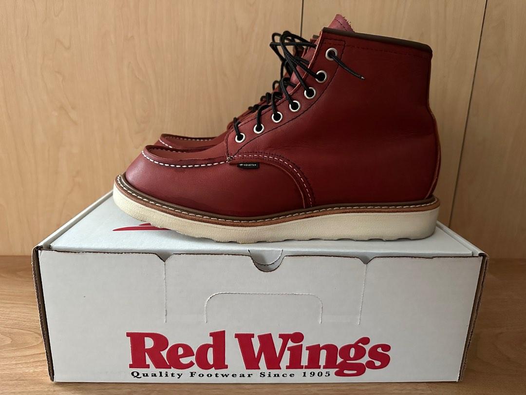 Red wings moc toe 8864 Gore Tex