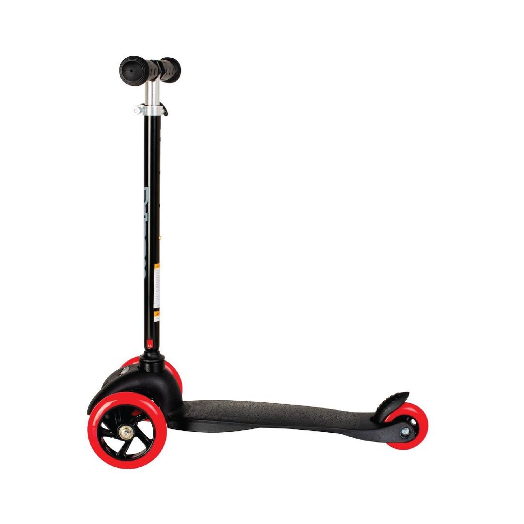 Retrospec Chipmunk 3Wheel Kick Scooter Black & Red, Sports Equipment