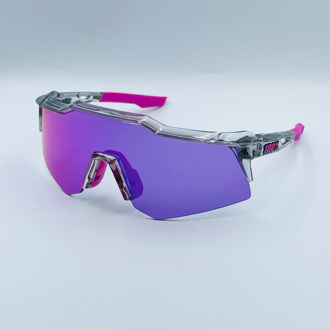 Ride 100% Speedcraft XS Tokyo Night Polished Translucent