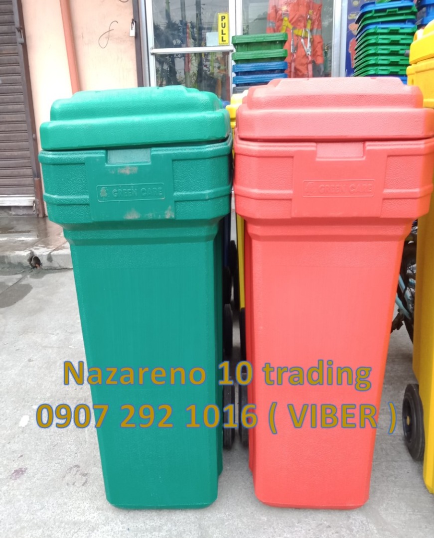 Roller king trash bin 150L supplier 692, Furniture & Home Living