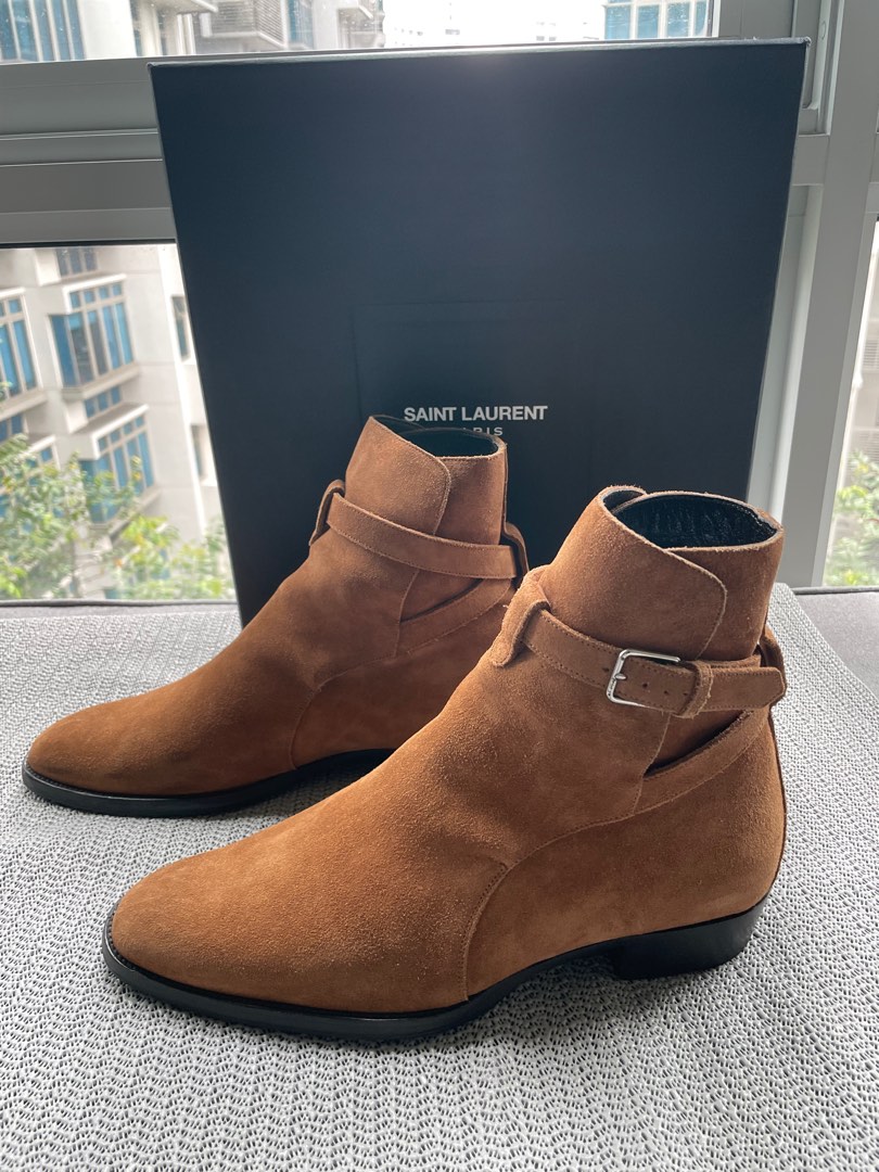 Saint laurent wyatt boot mens hot sale