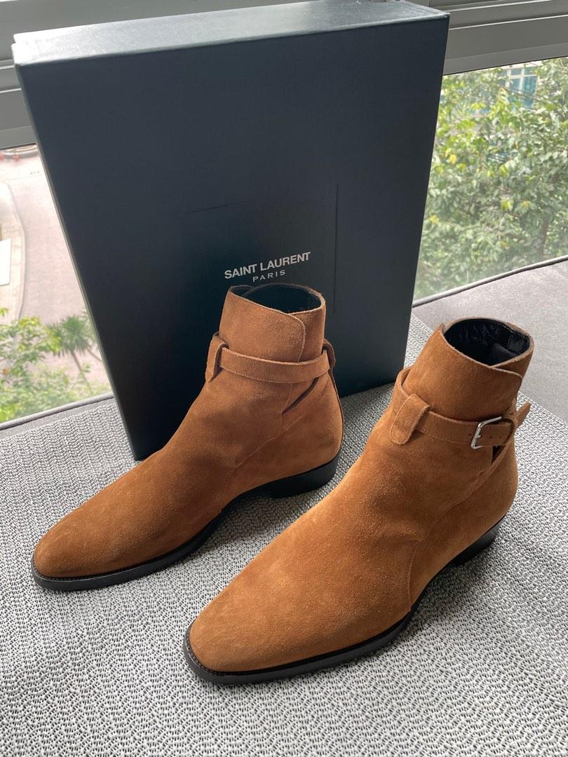 Ysl men's hot sale wyatt boots