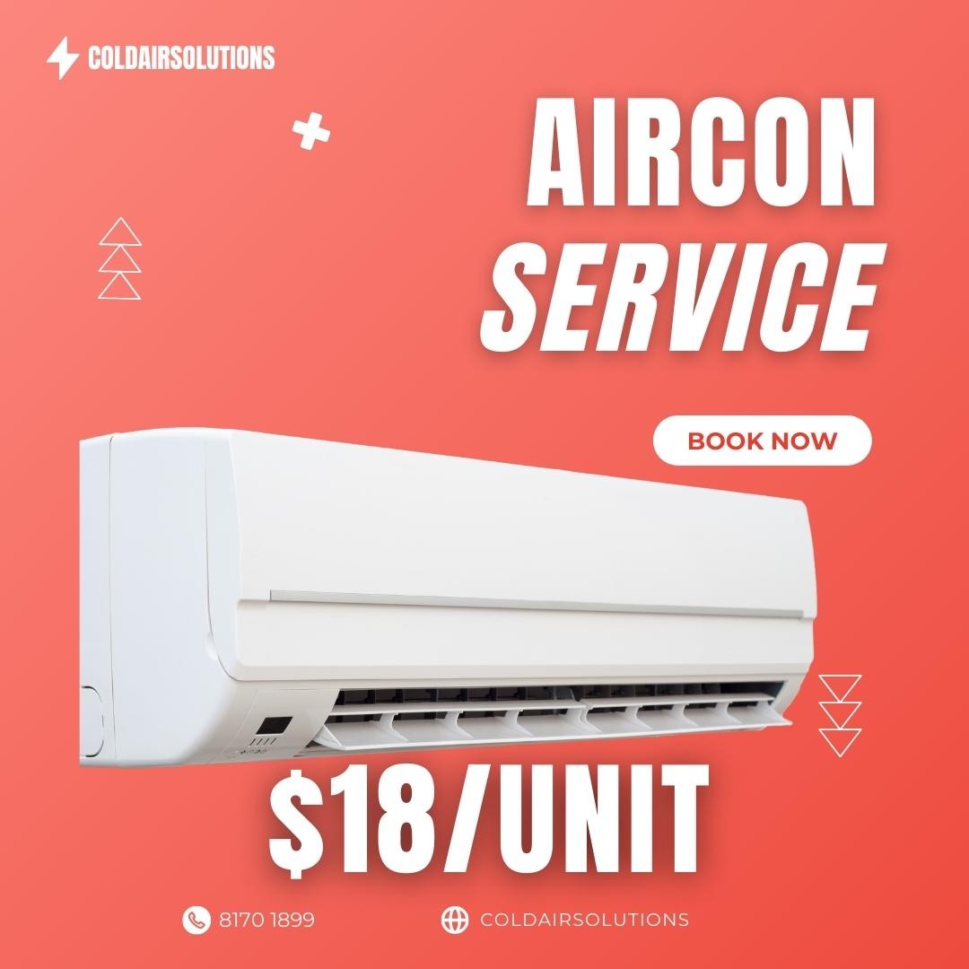[SAME DAY BOOKING] Aircon Service Airconditioning Servicing Chemical