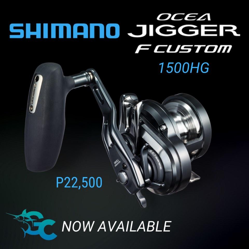 Shimano ocea jigger f custom 1500hg, Sports Equipment, Fishing on