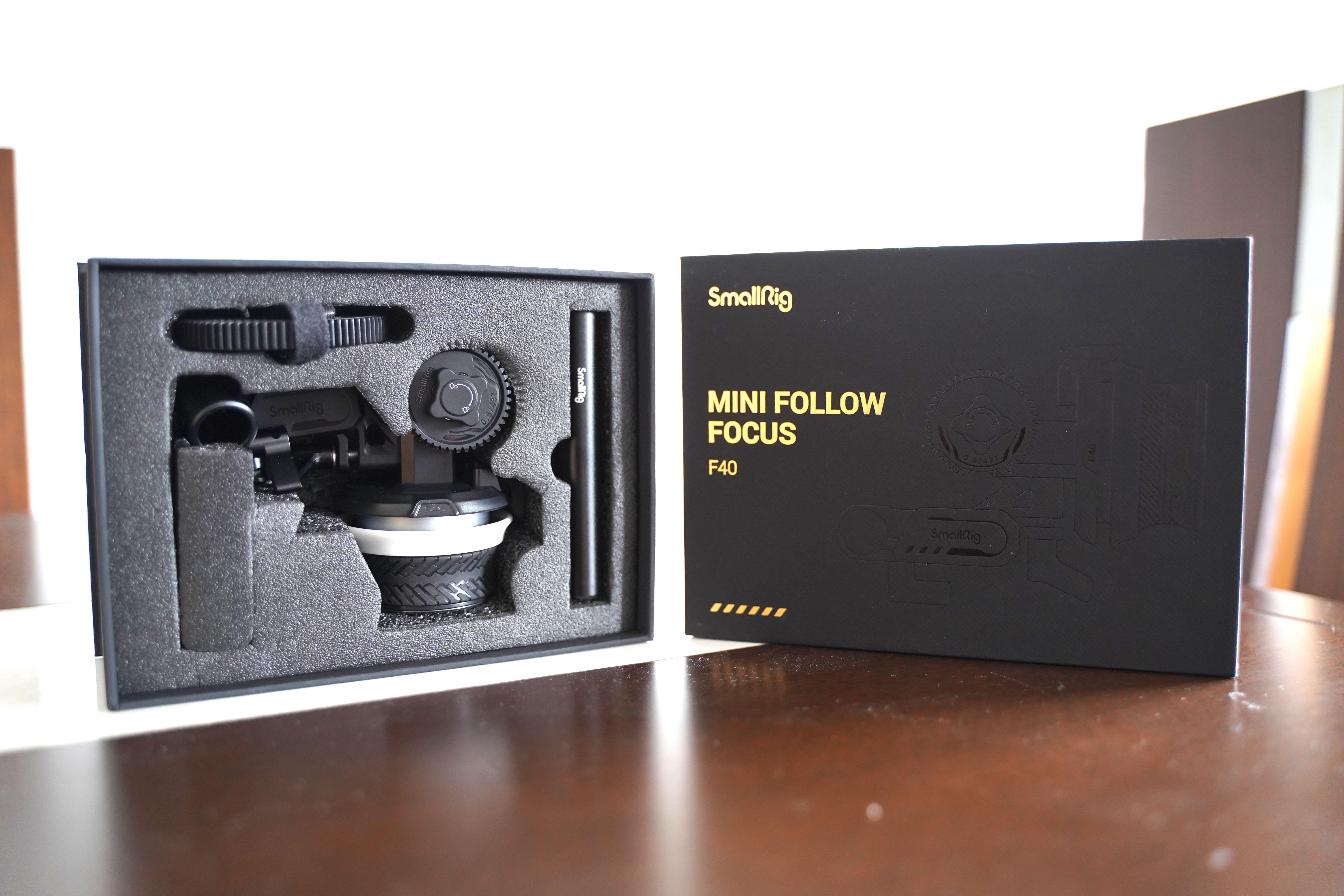 Smallrig F40 3010 Mini Follow Focus Black