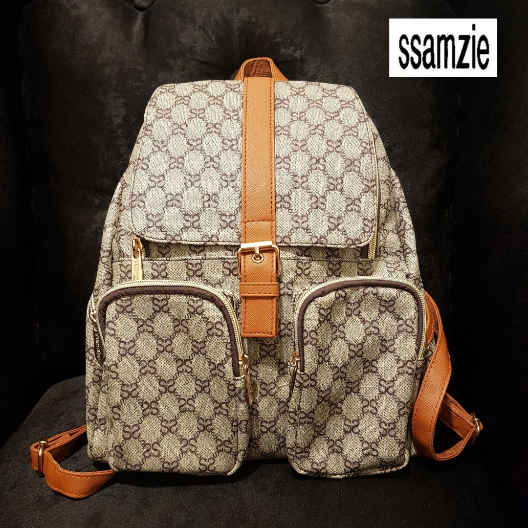 Ssamzie Backpack (Good as new), Women's Fashion, Bags & Wallets ...