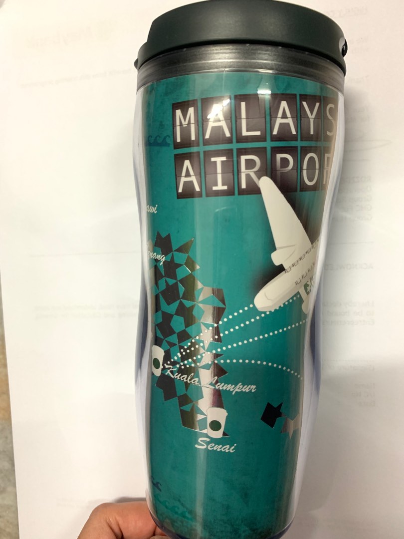 Starbucks Malaysia airports tumbler, Furniture & Home Living, Kitchenware & Tableware, Water