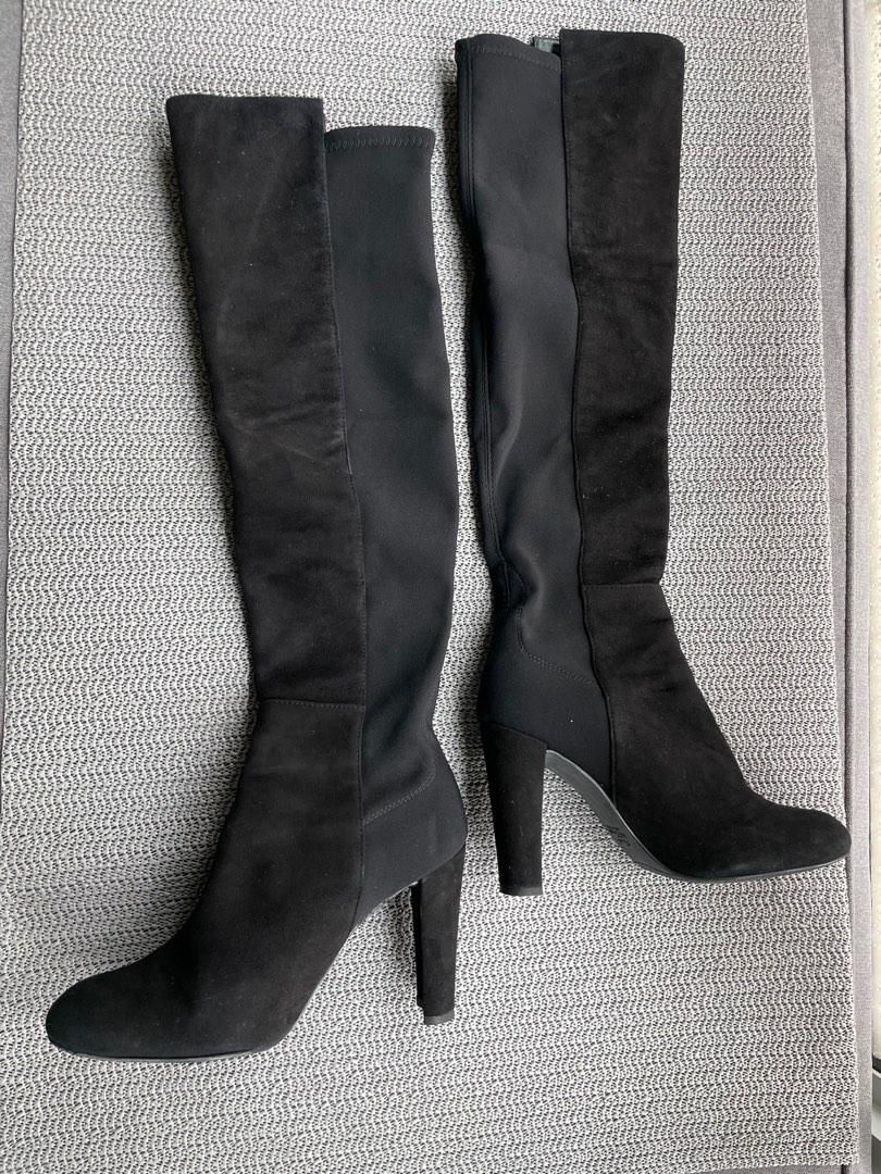stuart weitzman black boots