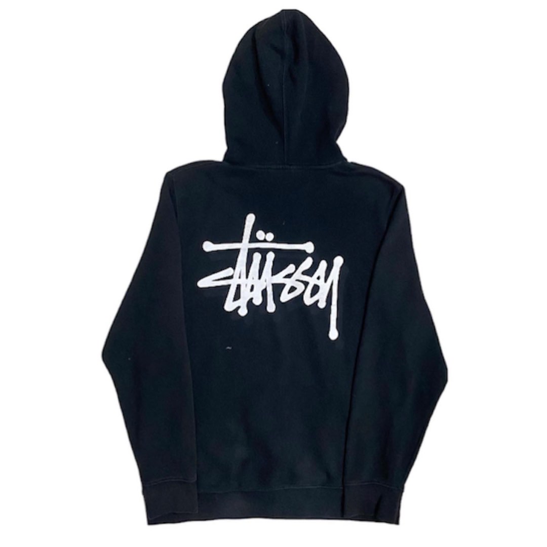 stussy big logo hoodie