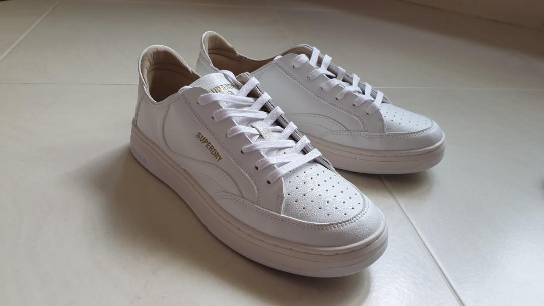 Superdry on sale white sneakers
