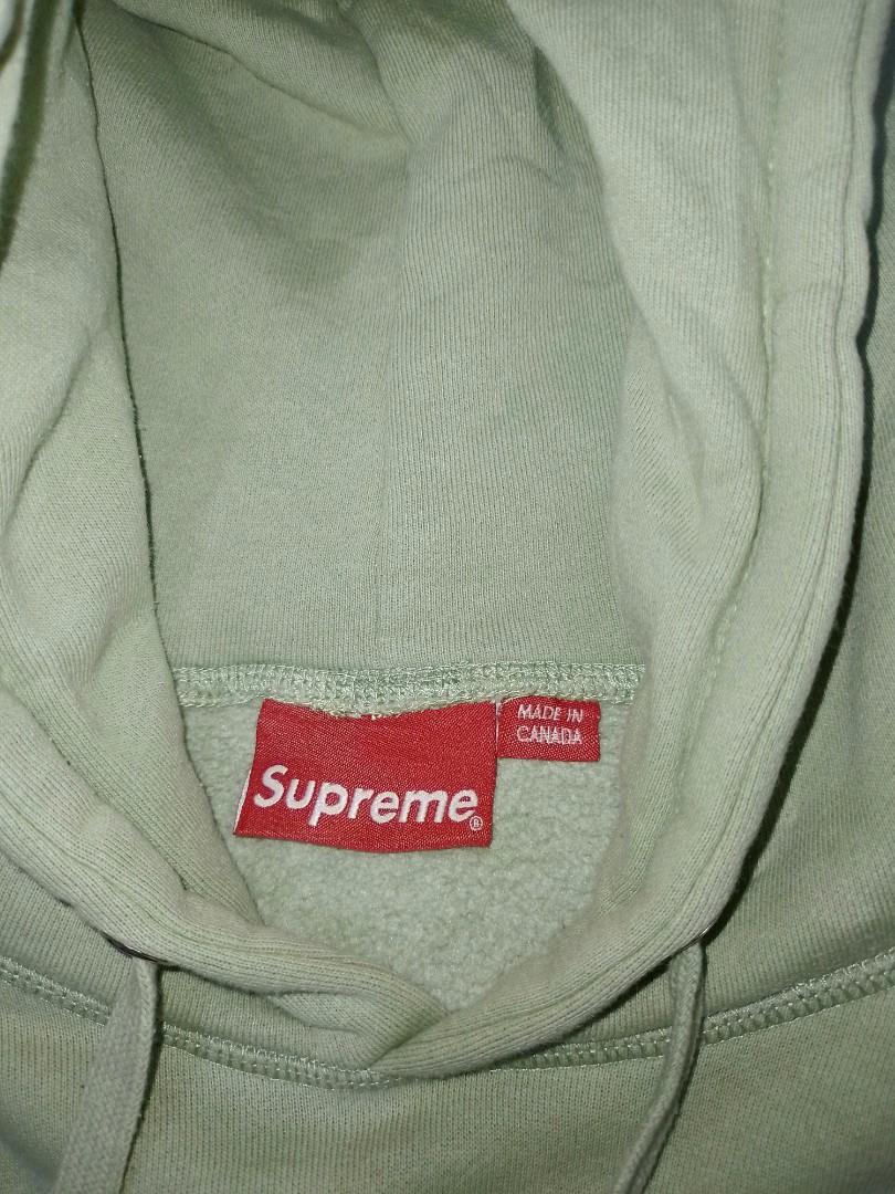 Mint green supreme hoodie online