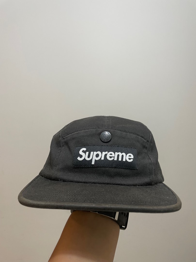 Supreme Snap Button Pocket Camp Cap, Men's Fashion, Watches