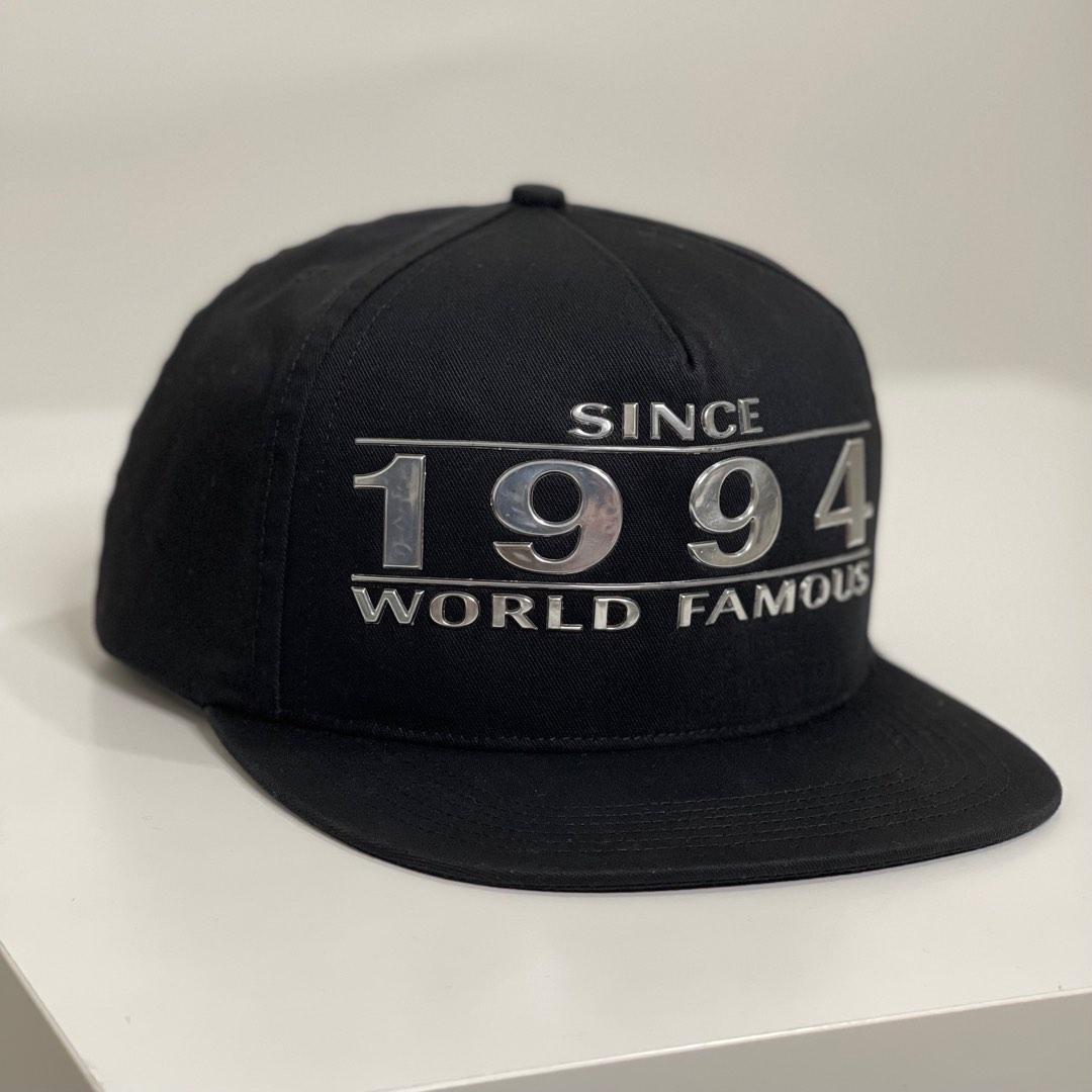 Supreme Way Back Since 1994 World Famous 5 Panel Black Men s