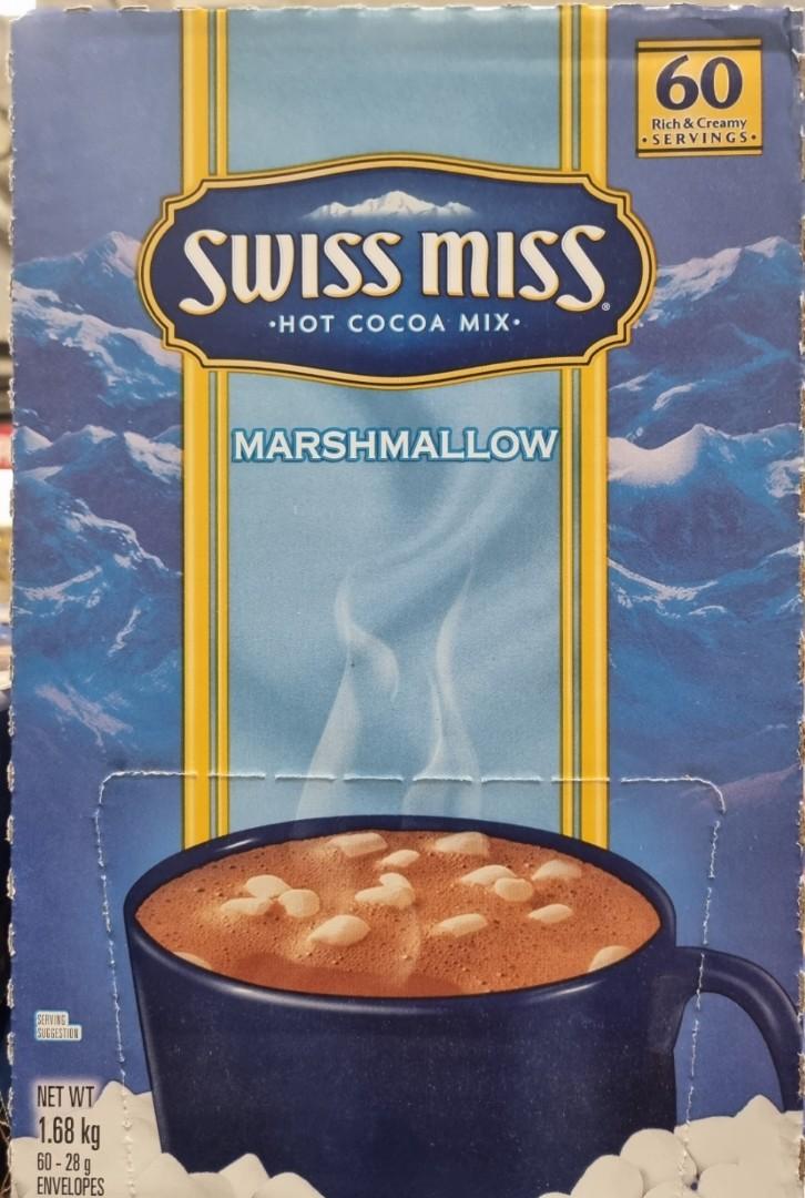 Swiss Miss Marshmallows 28g x 60, Food & Drinks, Beverages on Carousell