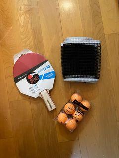 Table tennis set 乒乓球套裝