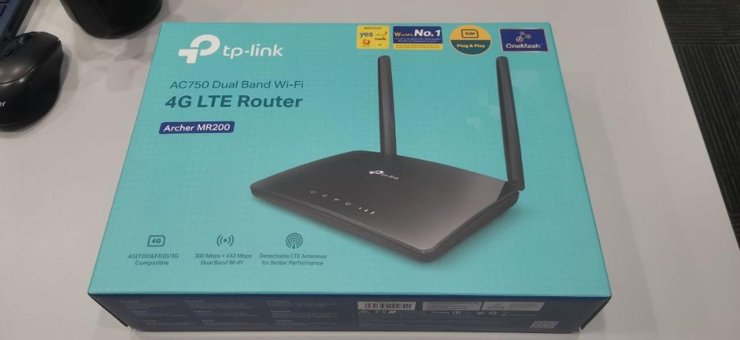 TP Link MR200 64MB, Black, 64MB, Computers & Tech, Parts & Accessories ...