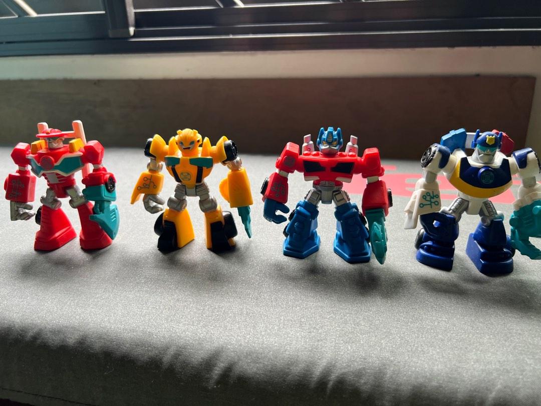 Transformers Rescue bots optimus prime, bumblebee, heatwave,, Hobbies