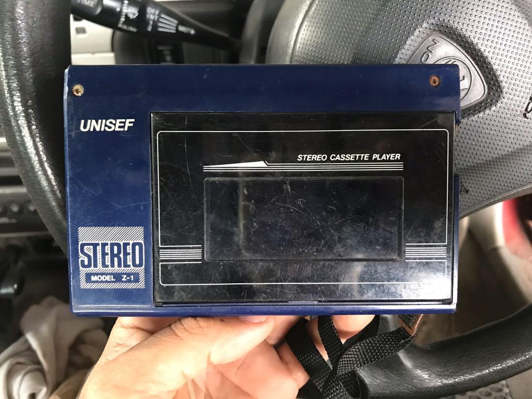 Unisef Stereo model z-1 walkman, Audio, Portable Music Players on