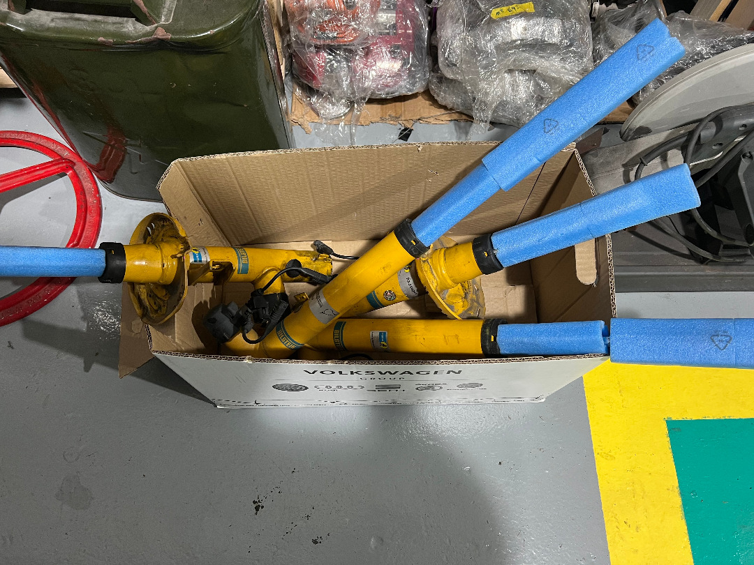 Bilstein B16 (DampTronic) 2015+ Volkswagen GTI/Golf R Front and Rear Suspension Kit main image 0