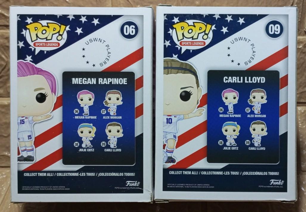 Figurine Megan Rapinoe / Uswnt / Funko Pop Football 06