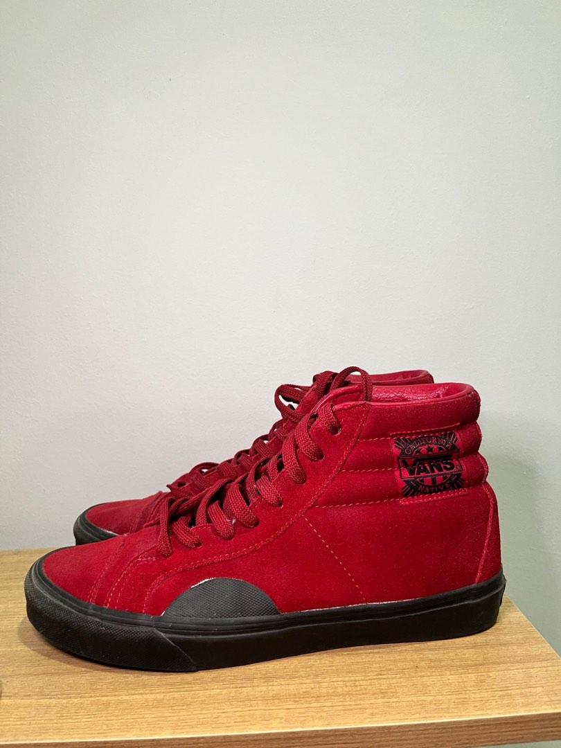 Red van discount high tops