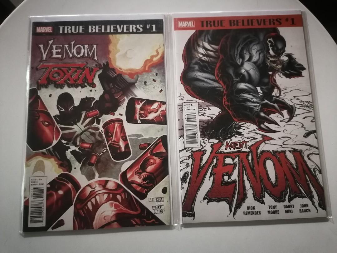 Venom comics set (Category: Comics & Manga) located in Makati City. Submitted by flash20 (Listing ID 1187850045, Image 1). Description: True believer venom comic set Brandnew unread Pick. Up theu grab/lalamove.